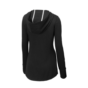 Sport-Tek® Ladies PosiCharge® Tri-Blend Wicking Fleece Hooded Pullover