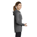 Sport-Tek® Ladies PosiCharge® Tri-Blend Wicking Fleece Hooded Pullover