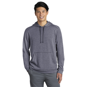 Sport-Tek PosiCharge Tri-Blend Wicking Fleece Hooded Pullover