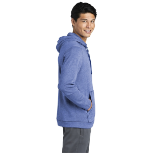 Sport-Tek PosiCharge Tri-Blend Wicking Fleece Hooded Pullover