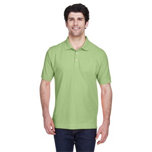 Devon & Jones Men's Pima Pique Short-Sleeve Polo