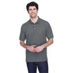 Devon & Jones Men's Pima Pique Short-Sleeve Polo