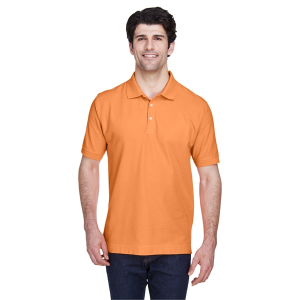 Devon & Jones Men's Pima Pique Short-Sleeve Polo