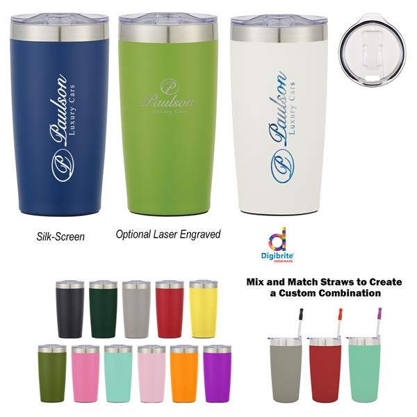 Stainless Steel Himalayan Tumbler (20 oz.) - Tumblers with Logo